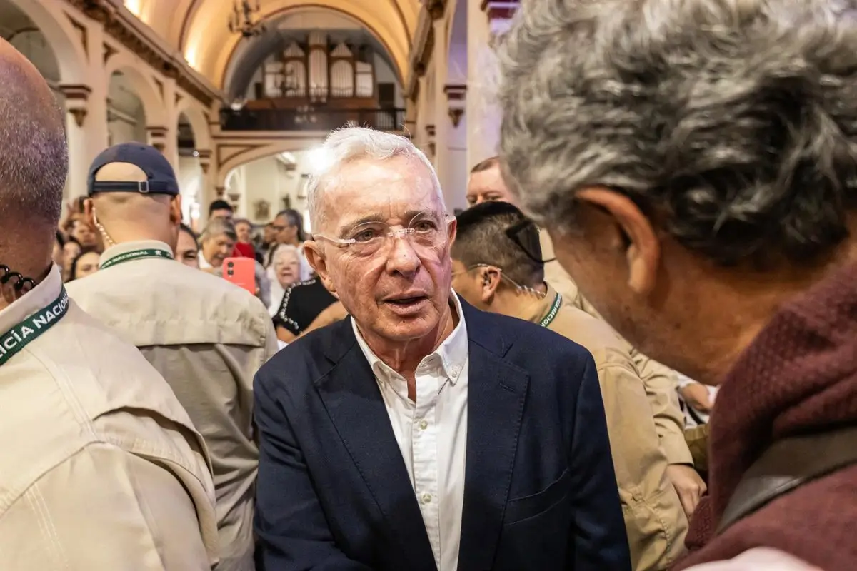 Álvaro Uribe, expresidente de Colombia. - Europa Press/Contacto/Juan J. Eraso