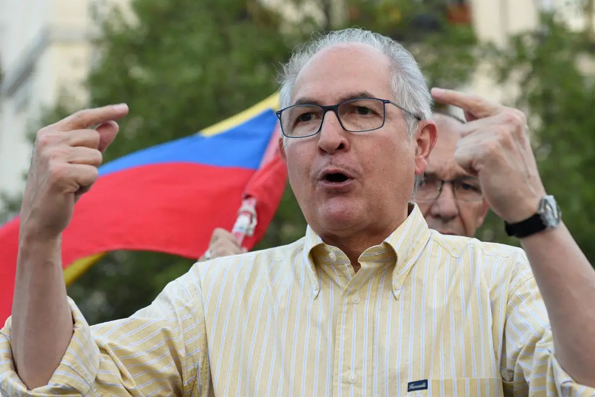 Archivo - Antonio Ledezma, antiguo alcalde de Caracas y figura de la oposición venezolana. - Europa Press/Contacto/John Milner - Archivo