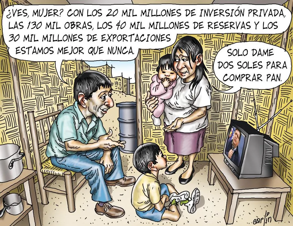 Fuente: Caricatura de Carlos Tovar, Carlín. Revista de Pensamiento Crítico Latinoamericano Pacarina del Sur, número 7, abril-junio, 2011. https://www.pacarinadelsur.com/ediciones/numero-7