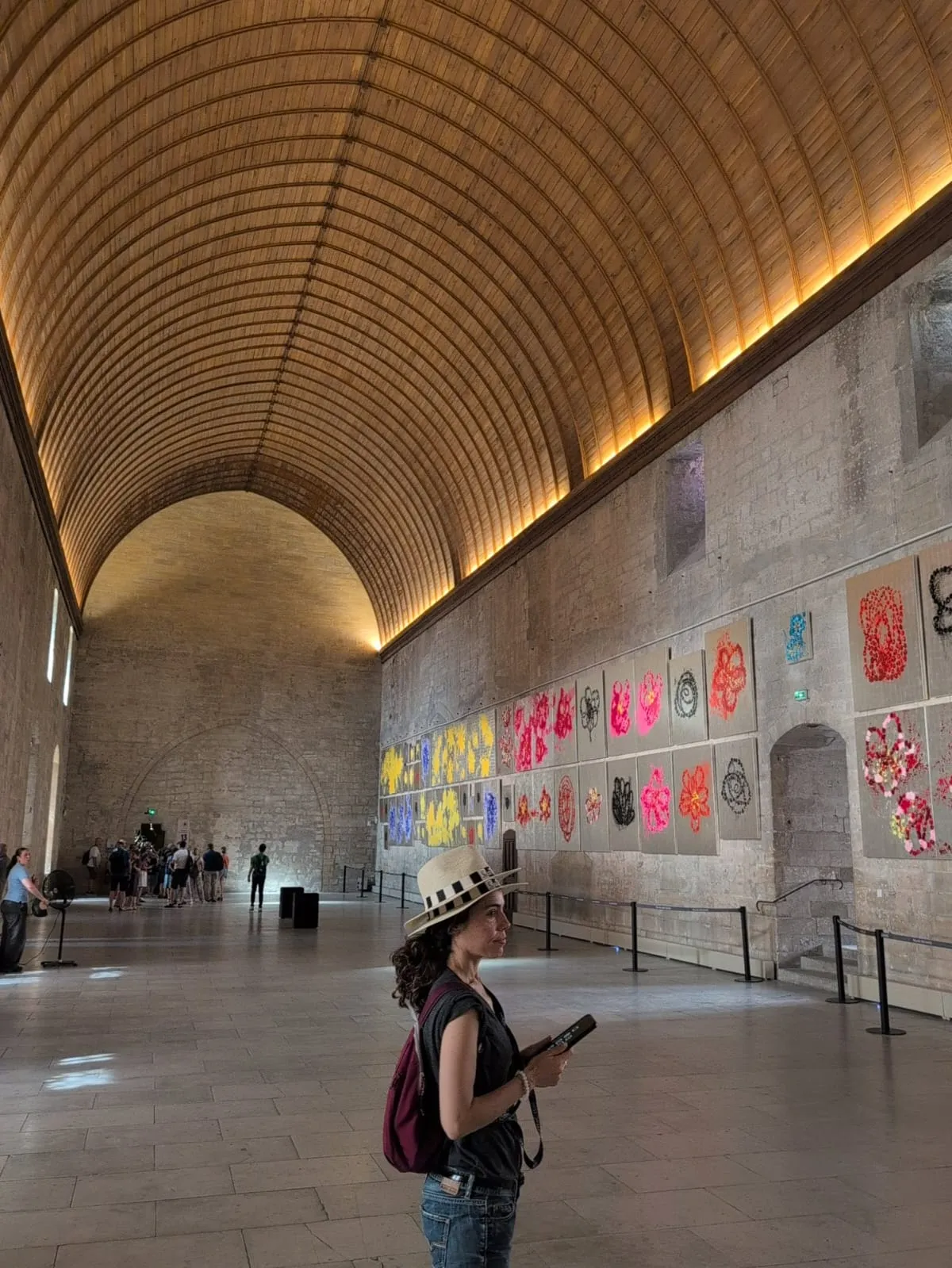 Una de las salas del palacio
