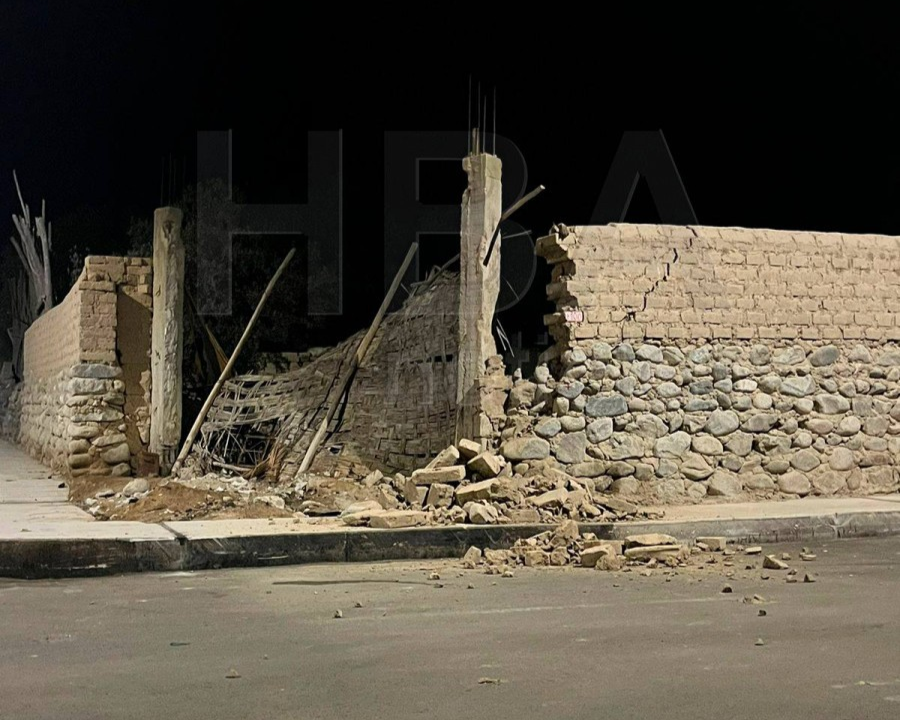 Terremoto en Arequipa: Derrumbes en viviendas (Foto: HBA Noticias)