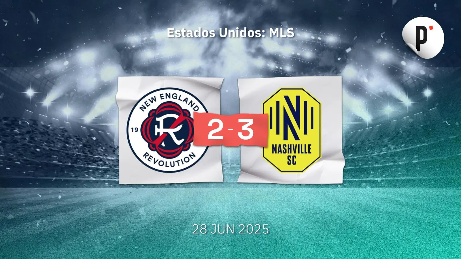 Estados Unidos: MLS - New England Revolution vs. Nashville SC | Imagen: EL PERFIL