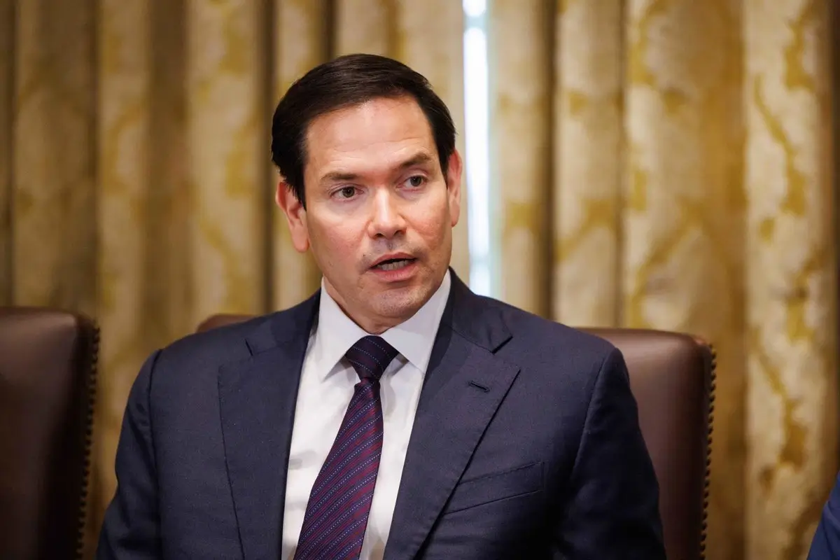 El secretario de Estado de Estados Unidos, Marco Rubio - Europa Press/Contacto/Aaron Schwartz - Pool via CN