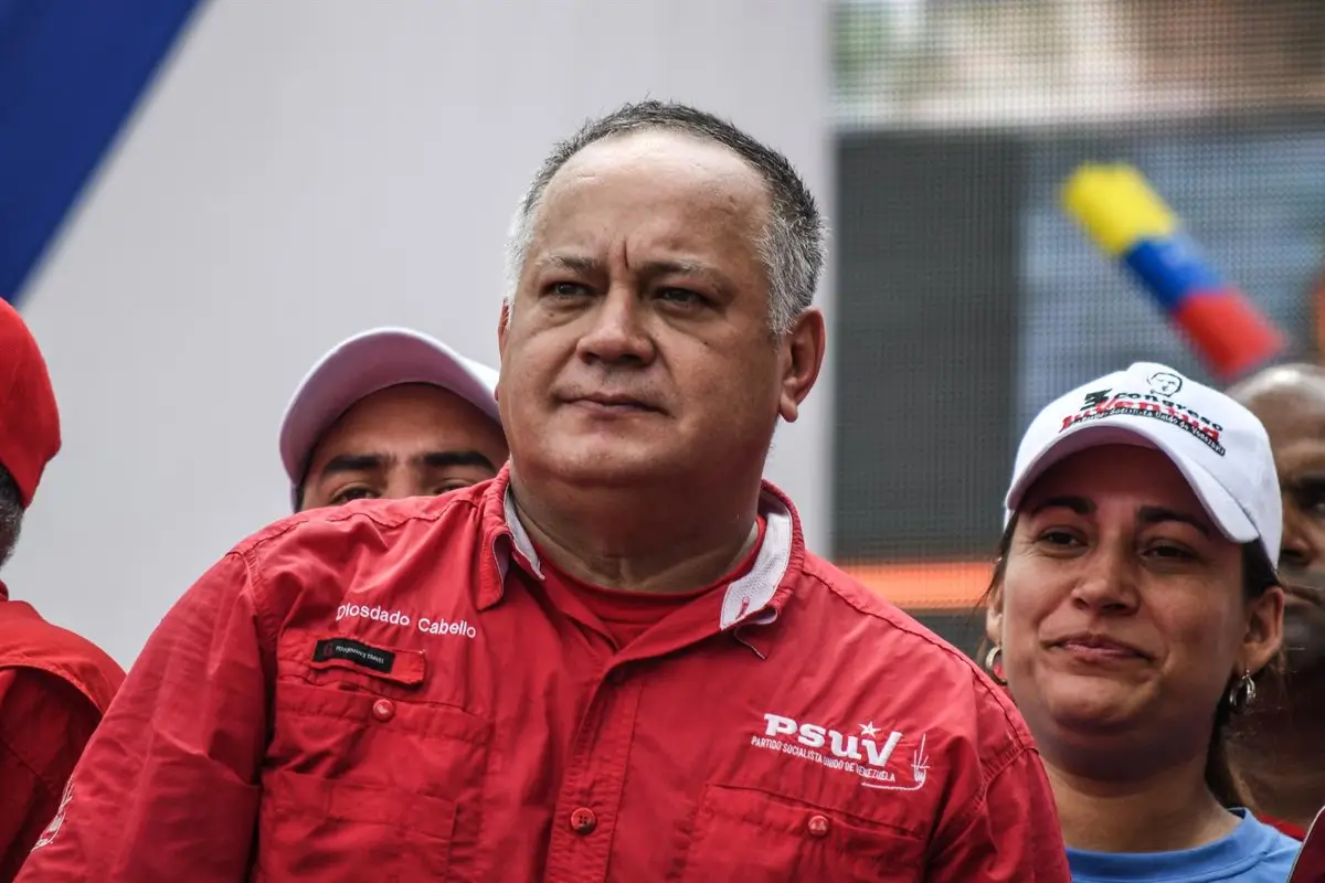 Archivo - Diosdado Cabello, ministro del Interior de Venezuela. - Europa Press/Contacto/Roman Camacho - Archivo
