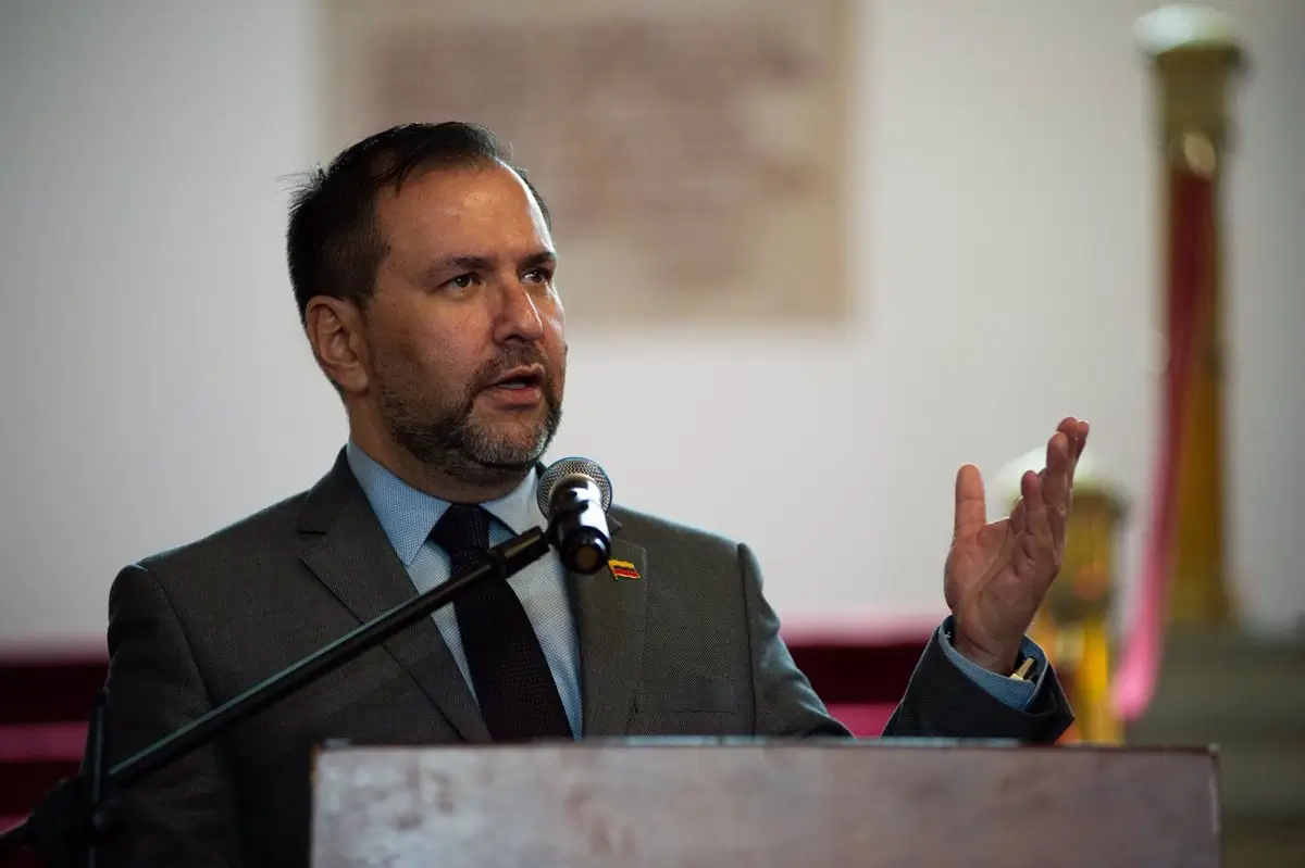 Archivo - El ministro de Exteriores de Venezuela, Yvan Gil - Europa Press/Contacto/Chepa Beltran - Archivo