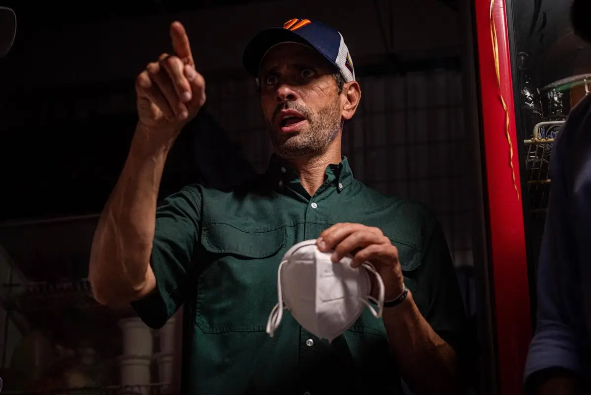 Archivo - Henrique Capriles. - Europa Press/Contacto/Elena Fernandez - Archivo