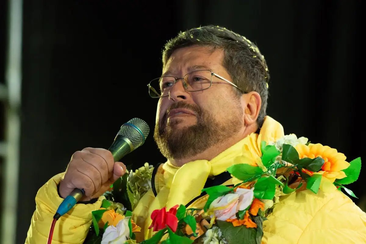Samuel Doria Medina, excandidato a la Presidencia de Bolivia, durante un acto electoral - Radoslaw Czajkowski/dpa