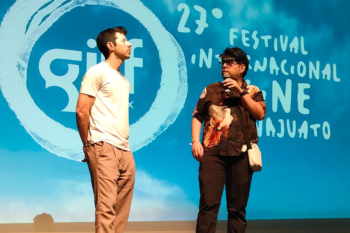 Rodrigo Álvarez presentó “Soy lo que nunca fui” en el GIFF 2024, explorando la complejidad humana en la frontera México-EE.UU. (Foto: David Sánchez)