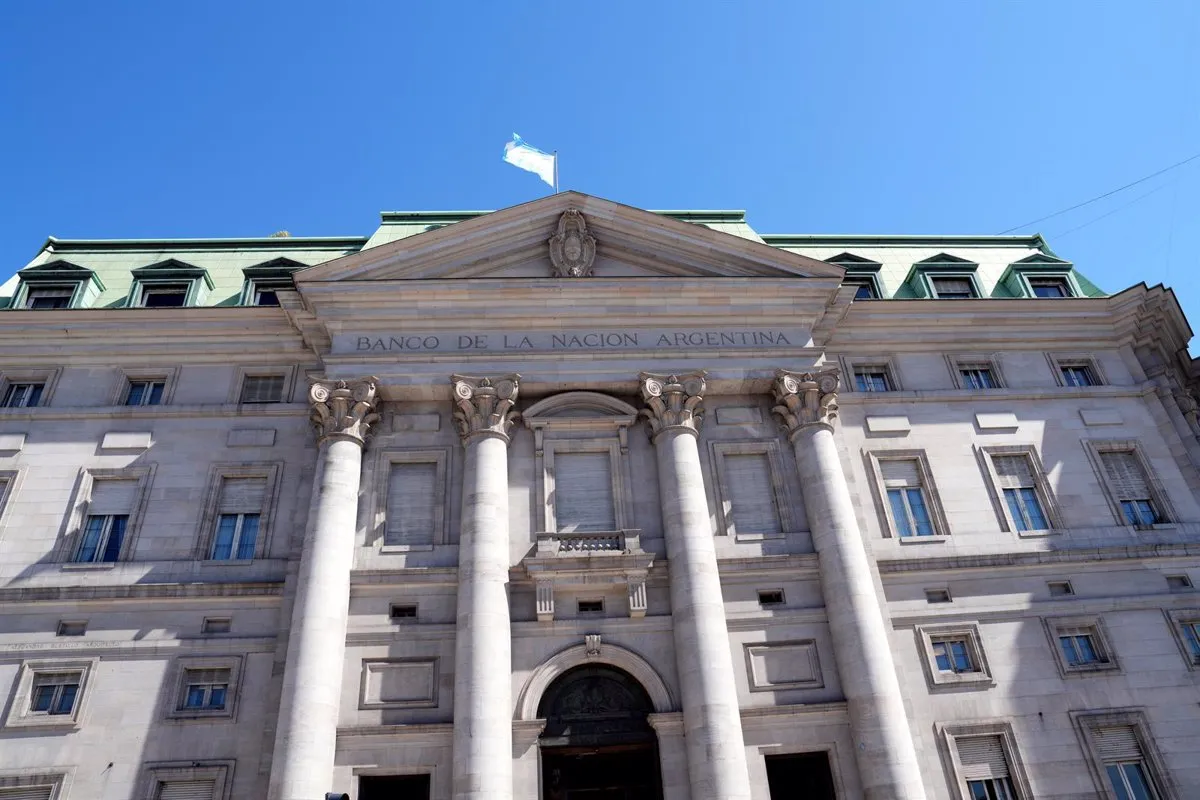 Imagen de archivo del Banco de la Nación de Argentina - Europa Press/Contacto/duilio piaggesi