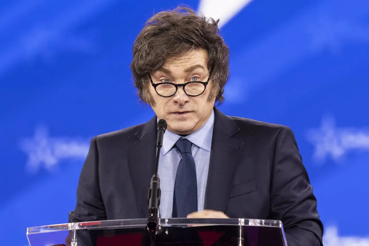 Javier Milei, presidente de Argentina - Europa Press/Contacto/Lev Radin