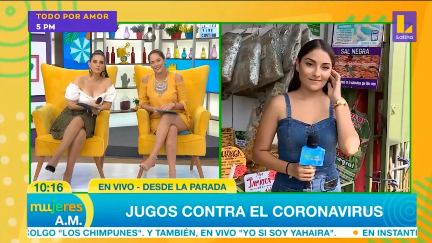 jugos contra el coronavirus mujeres al mando