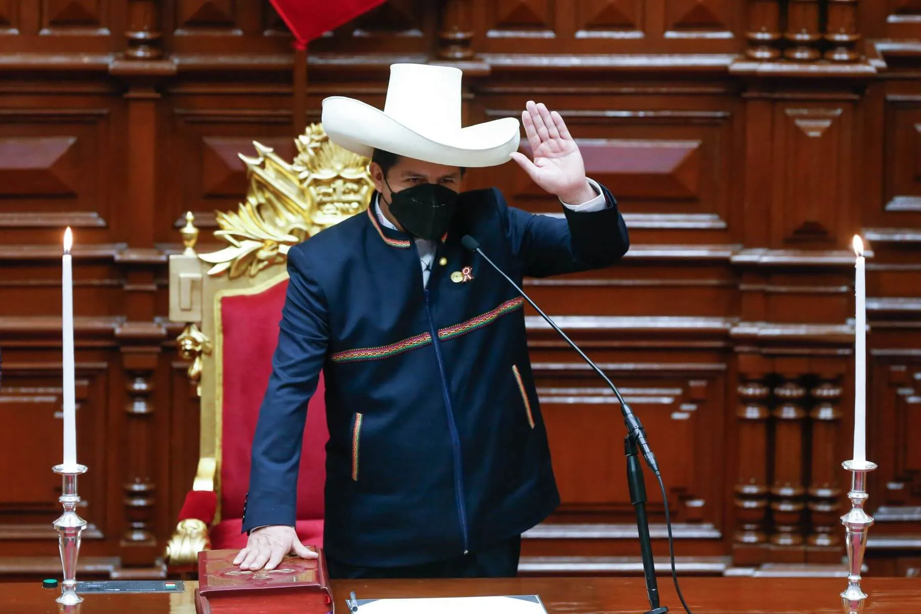 juramentacion presidente pedro castillo