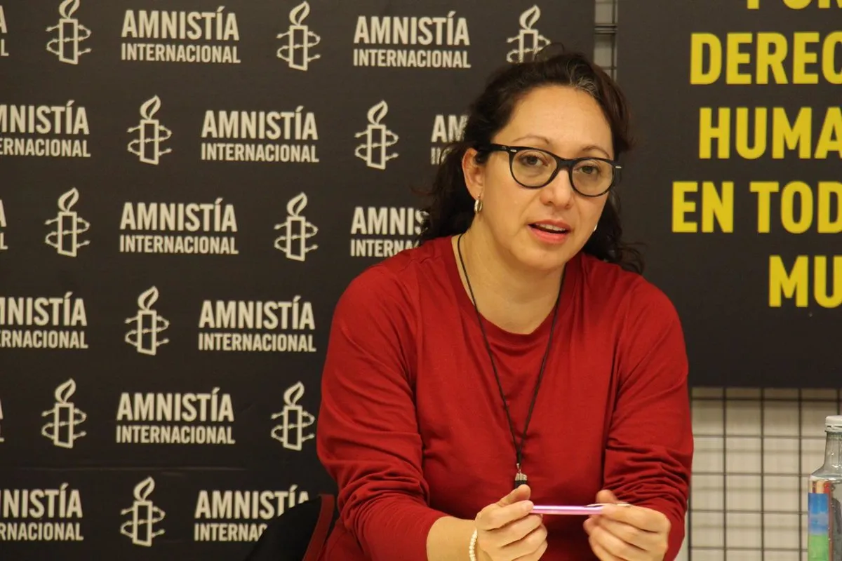 La fiscal y exjefa de la Fiscalía Especial contra la Impunidad (FECI) de Guatemala, Virginia Laparra. - AMNISTÍA INTERNACIONAL