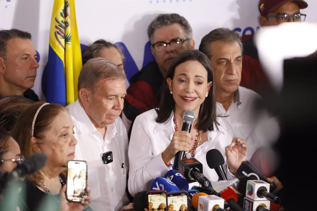 la oposicion venezolana asegura que gonzalez obtuvo la victoria con el 73 de los votos matematicamente irreversible 66a838a1f2bfe