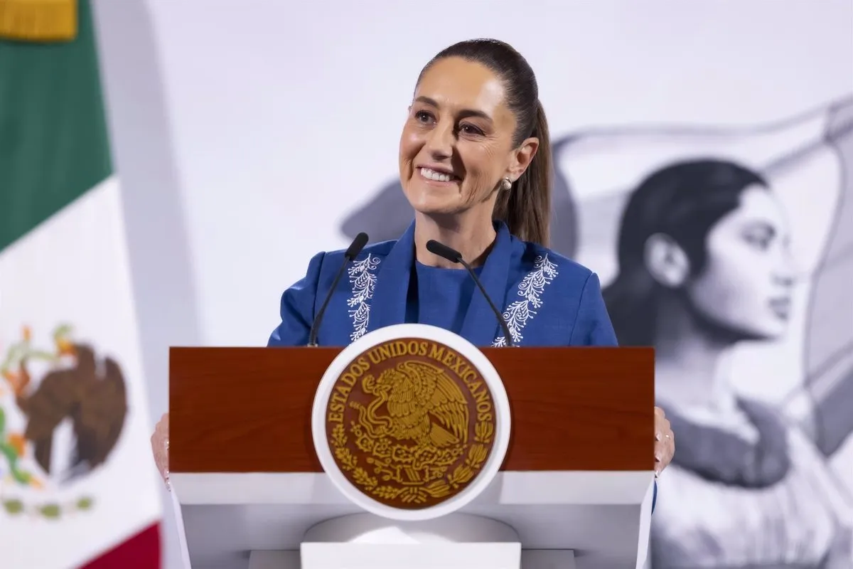 La presidenta de México, Claudia Sheinbaum - Europa Press/Contacto/Gabriel Monroy/Mexican Presi