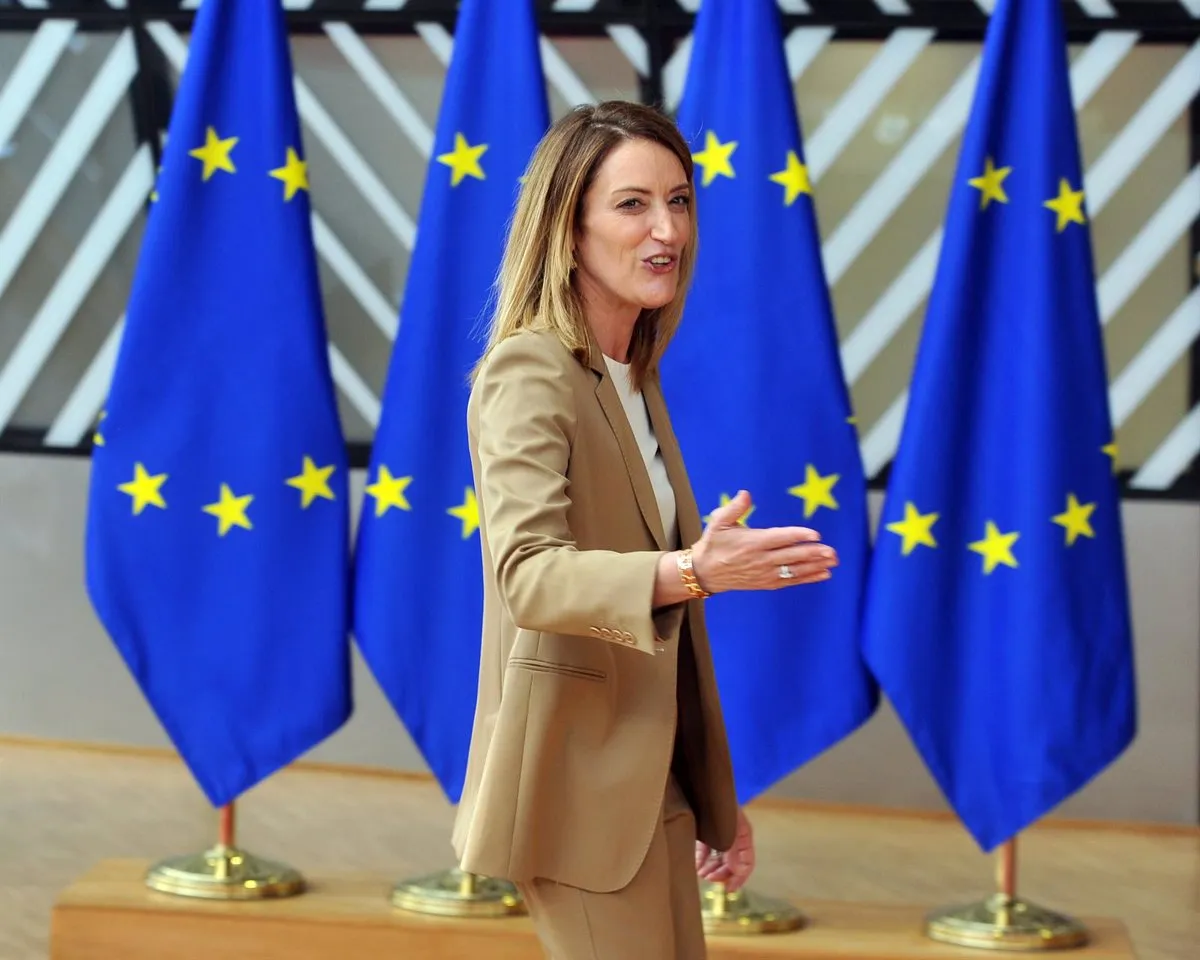 la presidenta del parlamento europeo habla con machado antes de las elecciones en venezuela 66a51debd9cd3