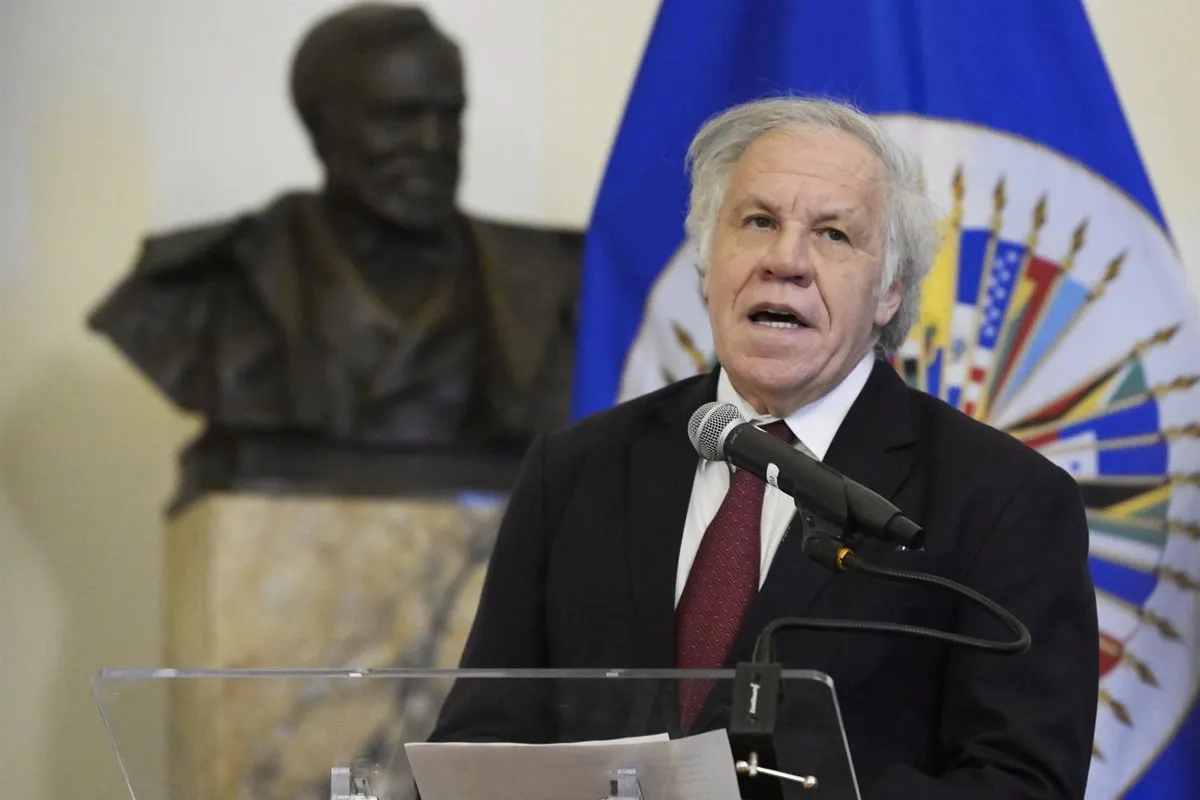 Luis Almagro, secretario general de la Organización de Estados Americanos (OEA) - Europa Press/Contacto/Lenin Nolly