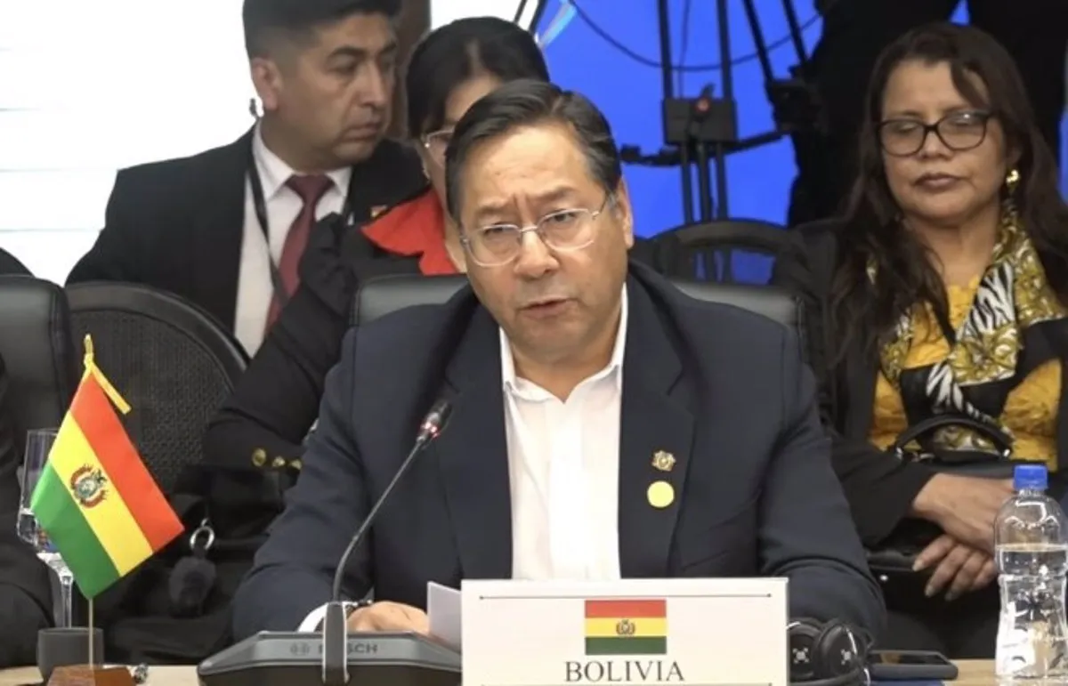 Luis Arce advierte de que el peligro de golpe de Estado en Bolivia "no ha desaparecido"