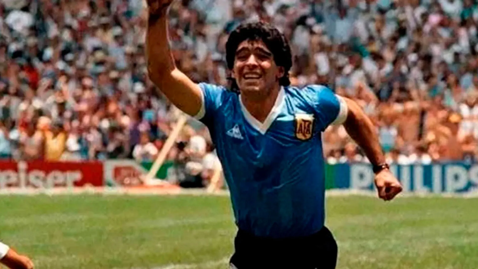 maradona en el 86