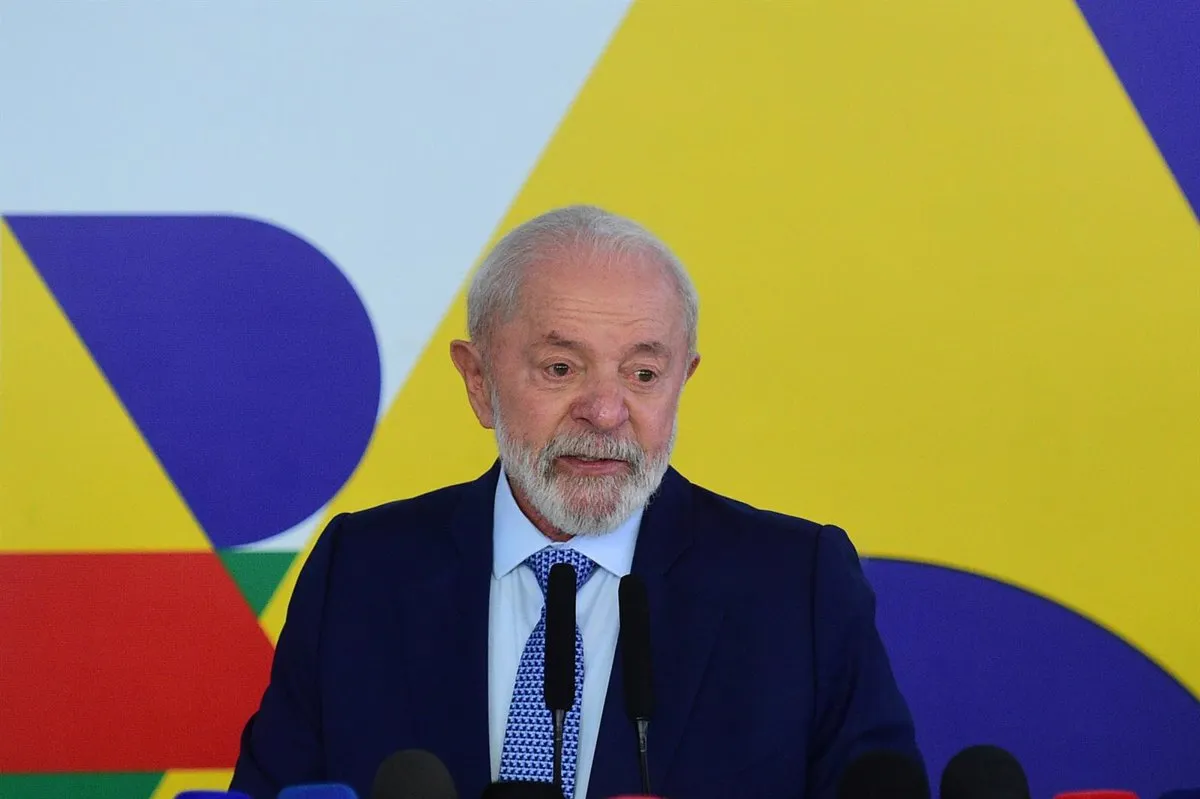 Luiz Inácio Lula da Silva, presidente de Brasil. - Europa Press/Contacto/Lucio Tavora