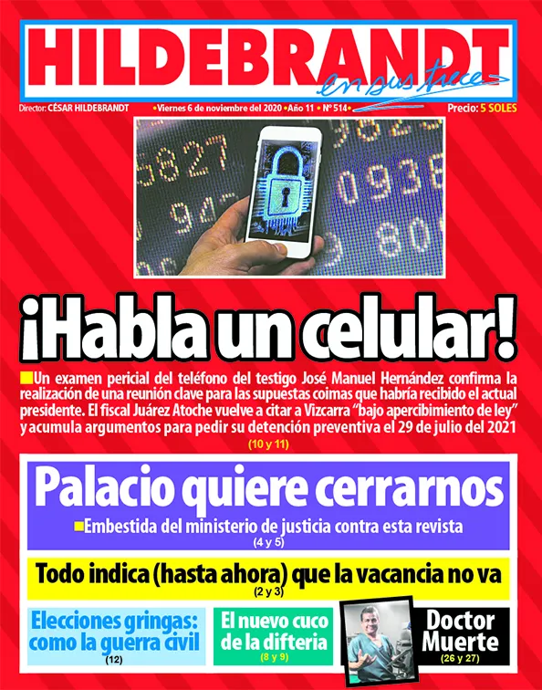 César Hildebrandt: "Acudiremos a todas las instancias para impedir la venganza del presidente" 2 xIXLWQg1uKWQLqsZA5d8JyZltYefV9b2cb6RKnBx 1