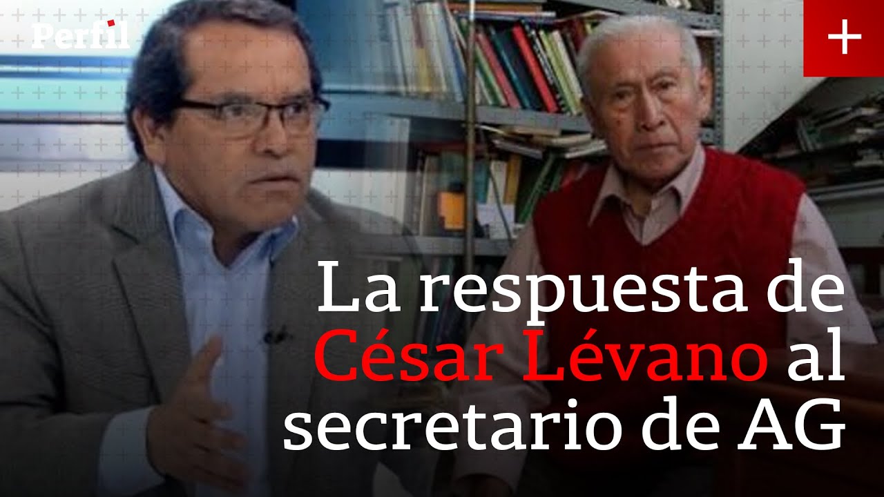 La respuesta de César Lévano al secretario personal de Alan García, Ricardo Pinedo