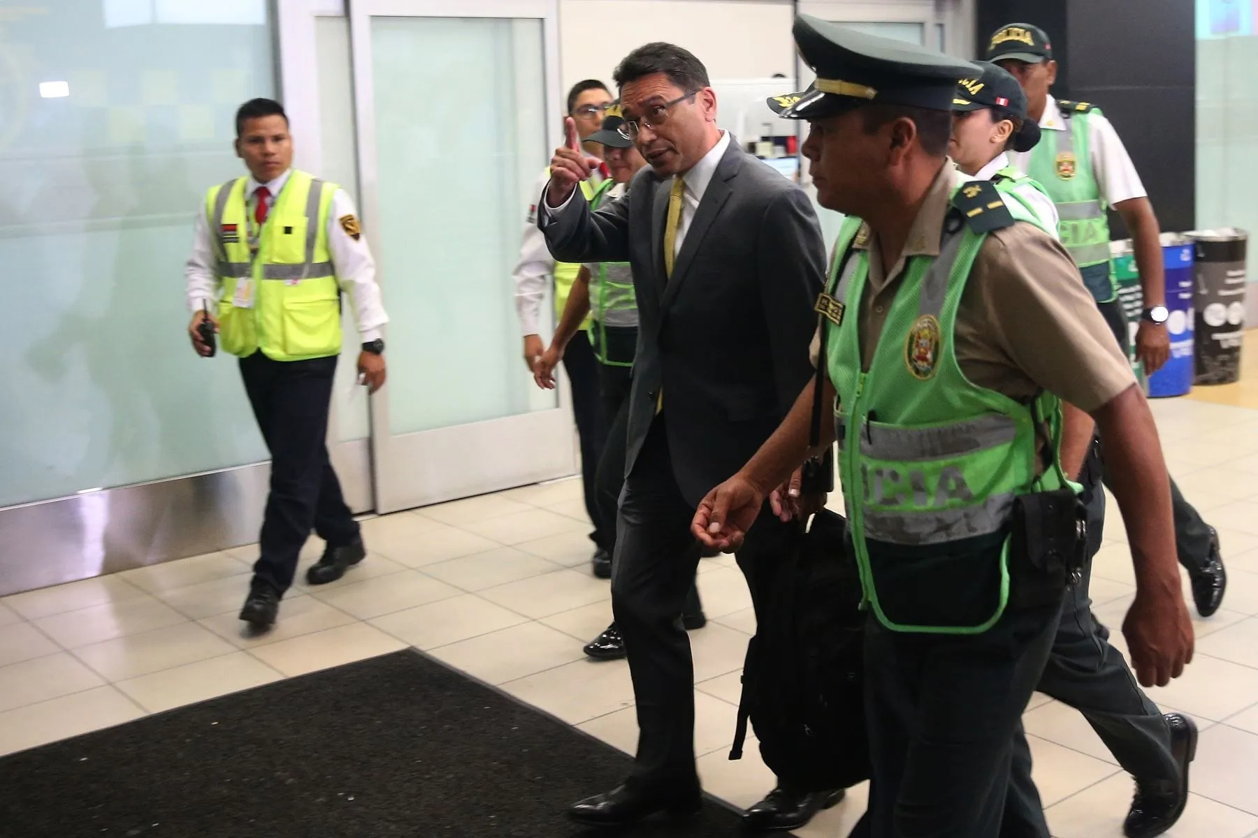 Jaime Yoshiyama llegó a Lima y deberá cumplir prisión preventiva