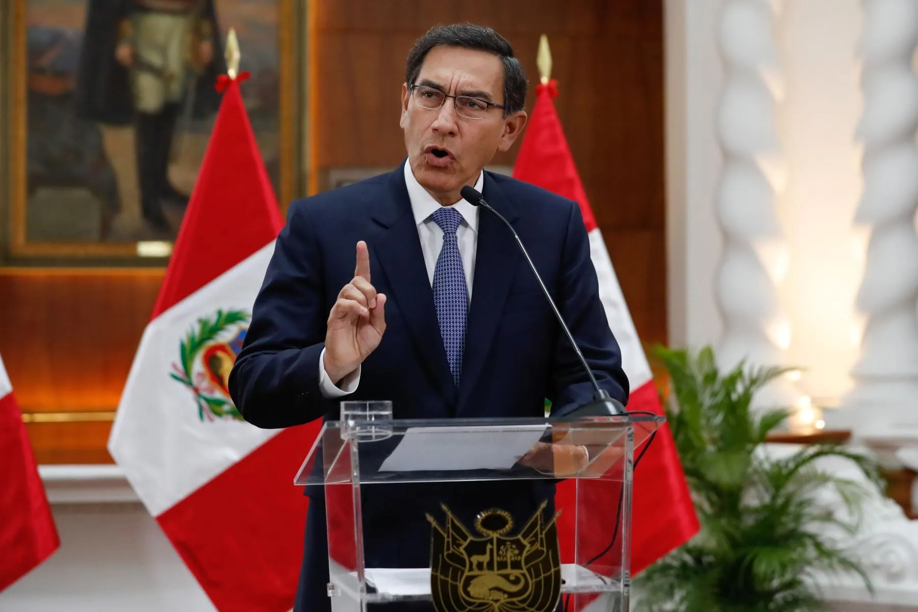 Martín Vizcarra anunció cuestión de confianza