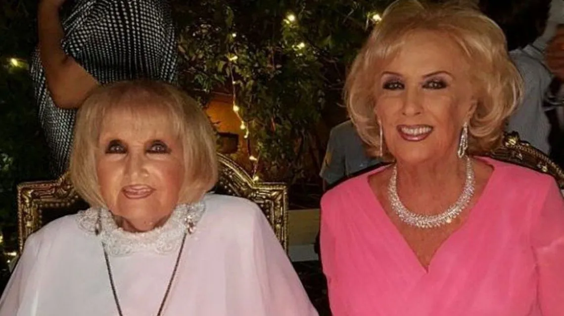 Murió Silvia "Goldie", la hermana gemela de Mirtha Legrand