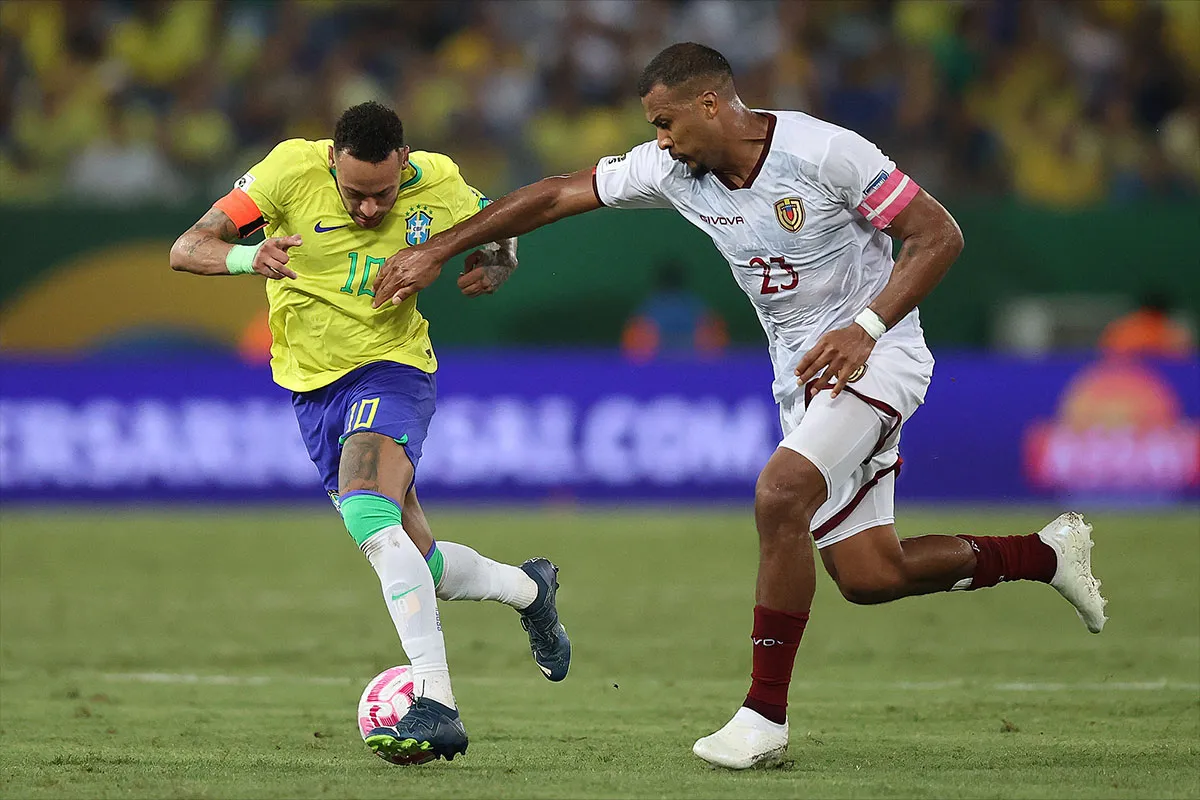 Histórico empate de Venezuela contra Brasil con un gol sorpresa