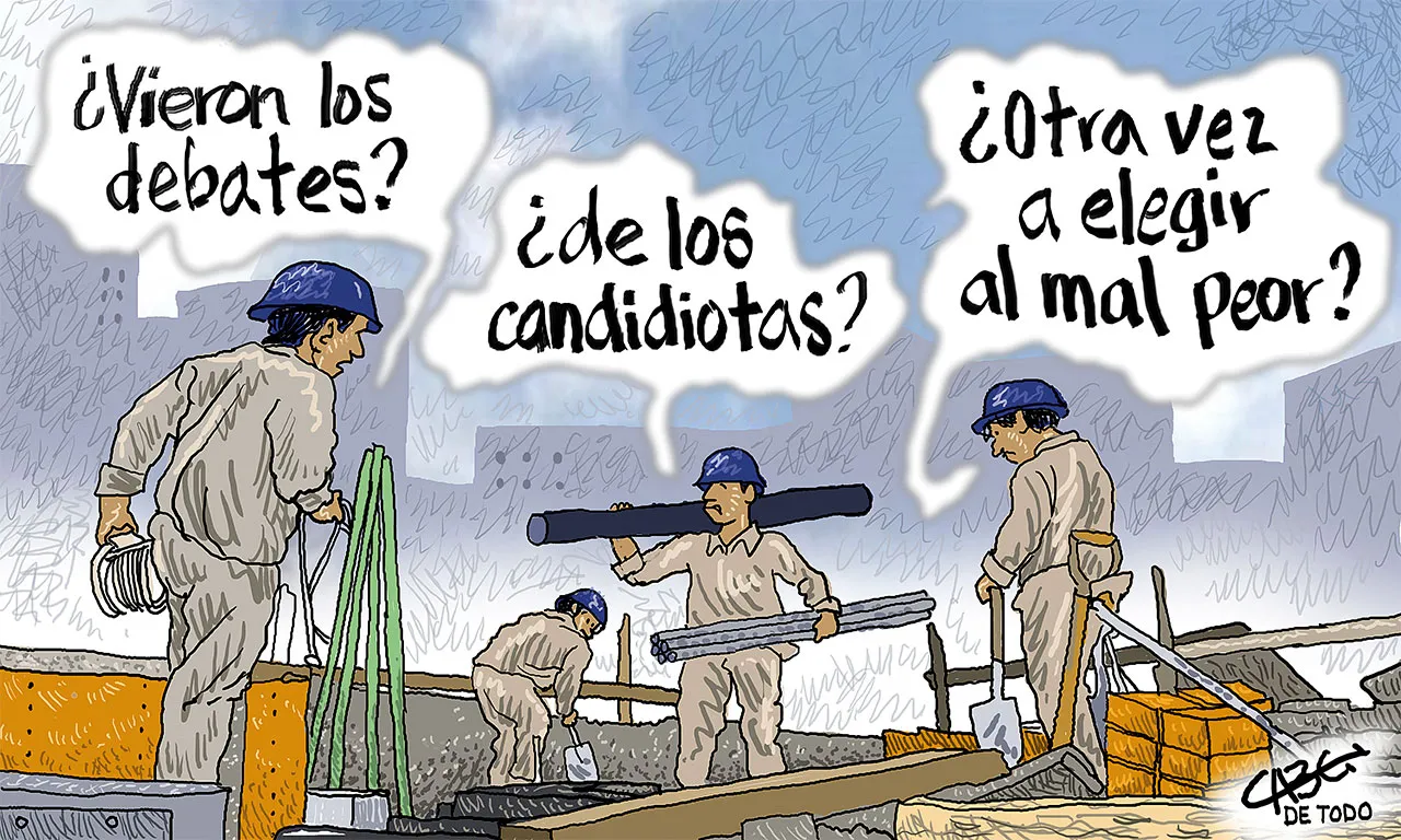 ¿Vieron los debates?