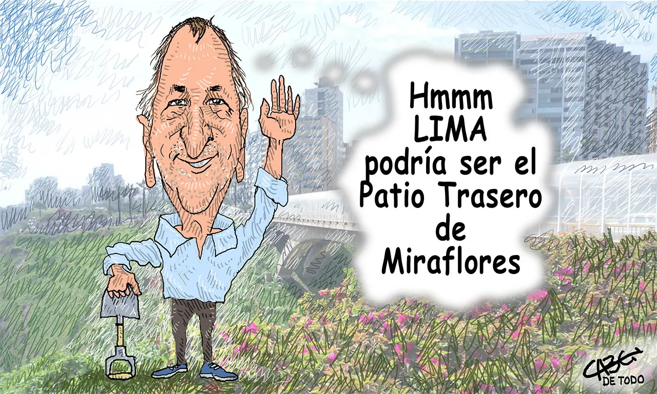 El patio trasero de Miraflores