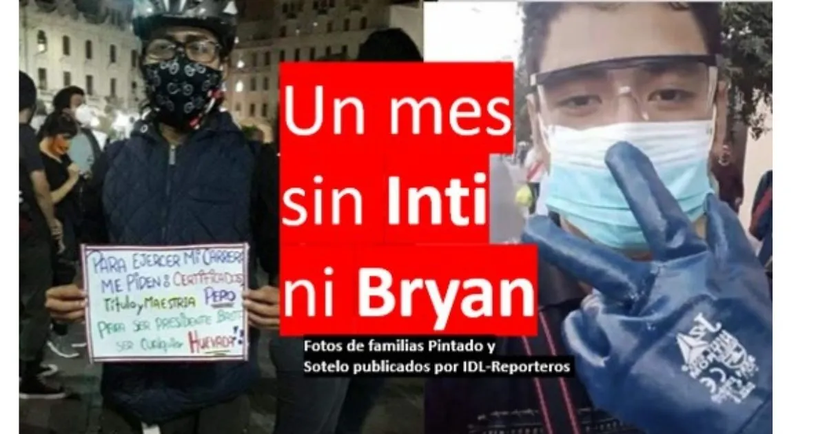 Los culpables siguen sueltos a un mes de los asesinatos de Inti y Bryan