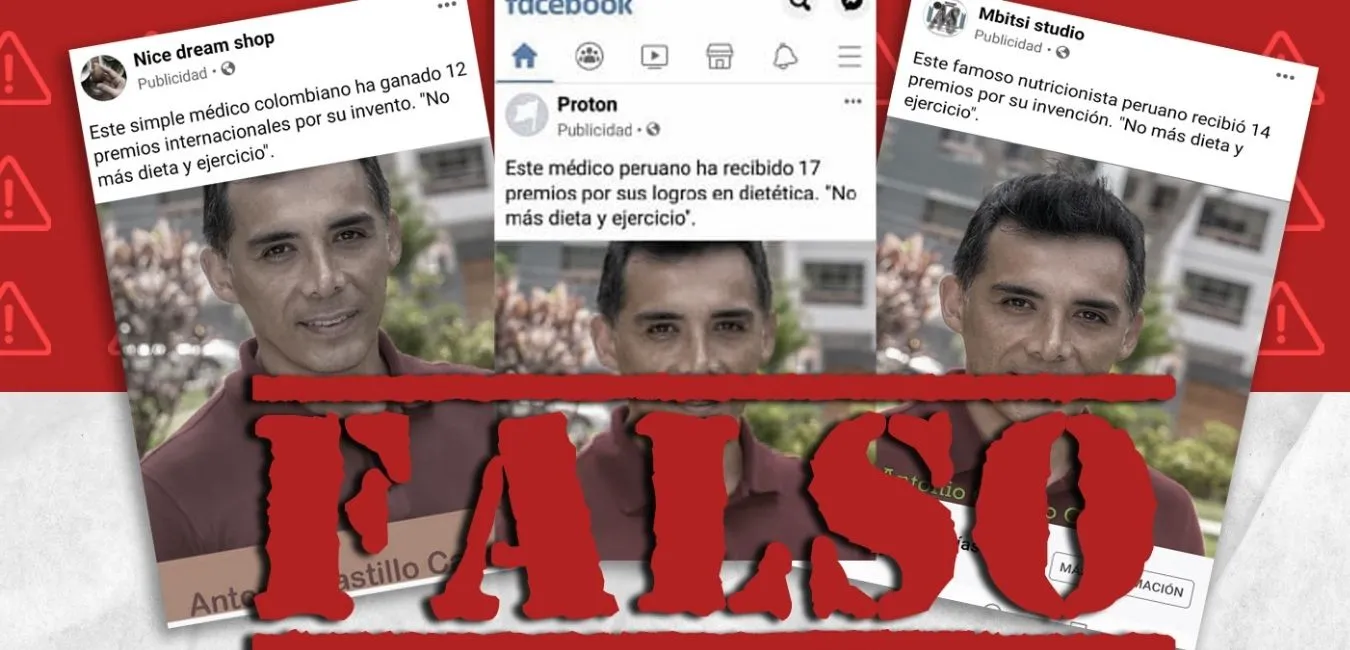 Estafadores usan foto de nutricionista para vender productos que dañan la salud