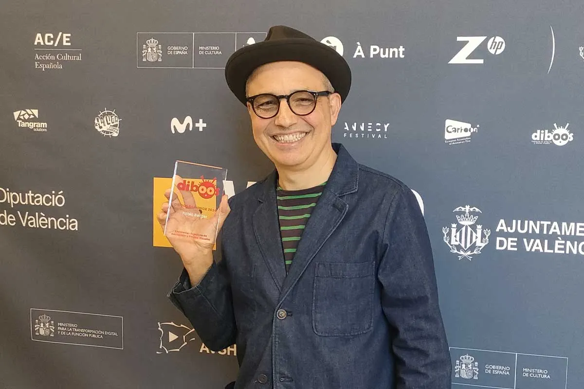 Pablo Berger, director de Robot Dreams, galardonado en el Weird Market de Valencia (David Sánchez)
