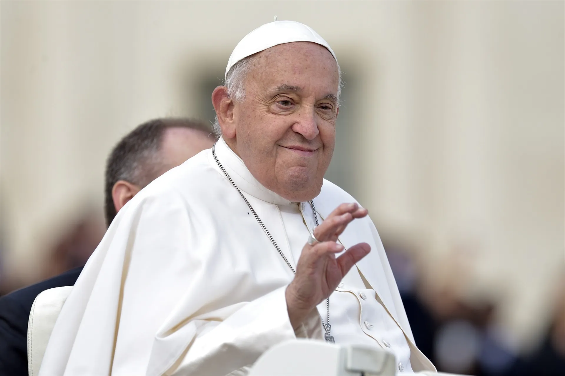 El Papa Francisco durante la proclamación de nuevos santos de la Iglesia Católica en la Jornada Mundial de las Misiones 2024 | Foto: Stefano Spaziani / Europa Press - Archivo