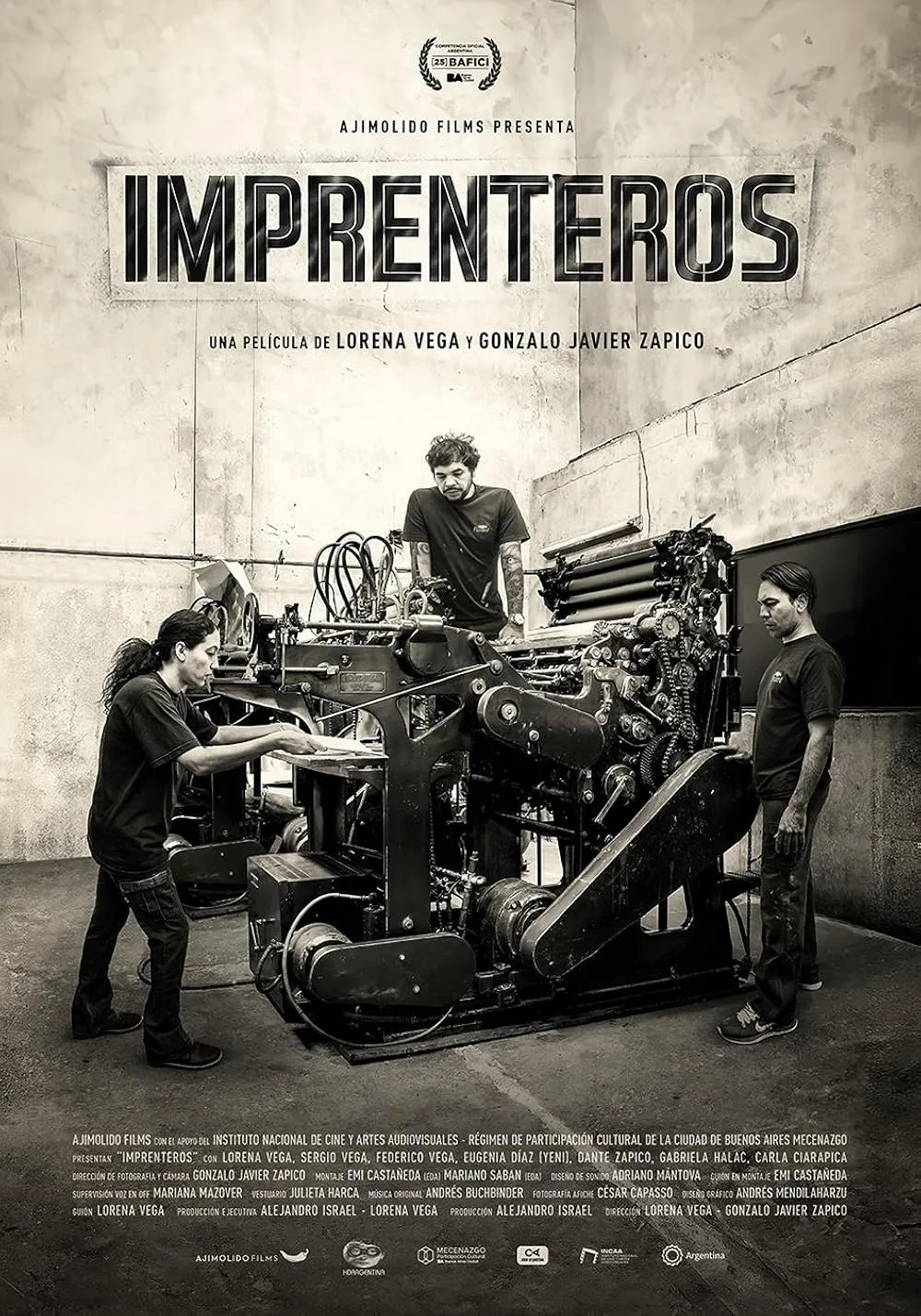 Gonzalo Zapico presenta “Imprenteros”, un documental sobre la vida de los trabajadores argentinos (Gentileza)