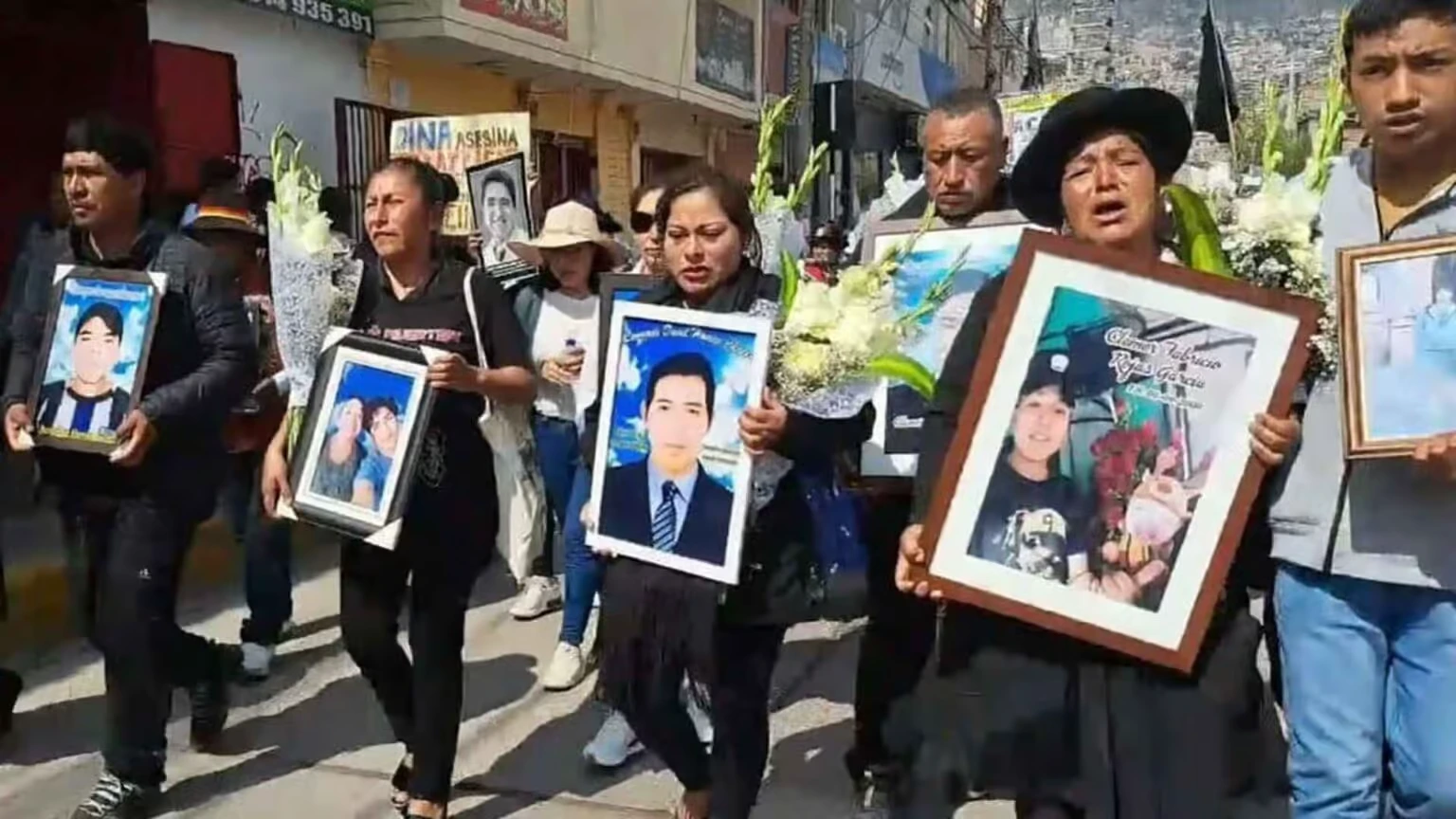 Marcha de la Organización Nacional de Familiares de los Asesinados y Víctimas de las Masacres de 2022-2023