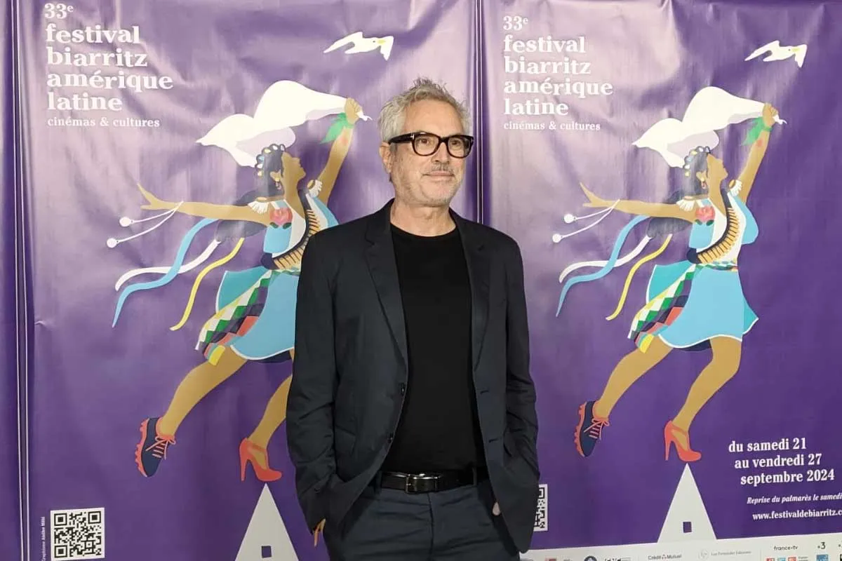 Alfonso Cuarón recibe el Abrazo de Honor en Biarritz: "Latinoamérica está en mi ADN cinematográfico"