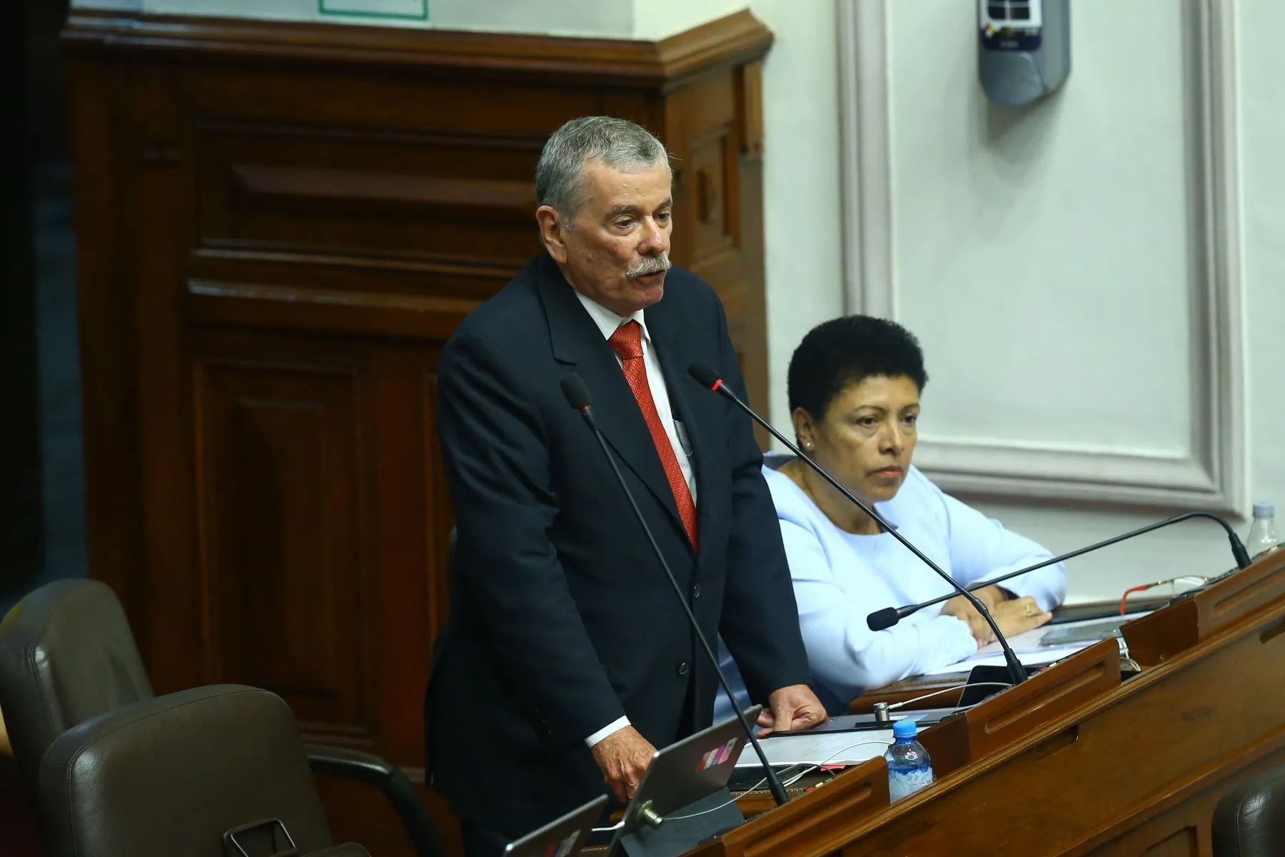 Fernando Rospigliosi, presidente de la Comisión de Constitución del Parlamento (Andina)