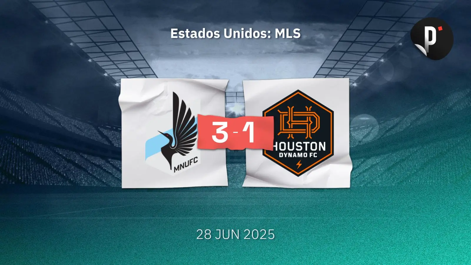 Minnesota United supera a Houston Dynamo con doblete de Hlongwane