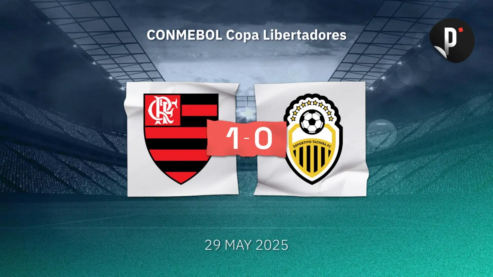 Flamengo asegura su pase a octavos tras vencer a Deportivo Táchira
