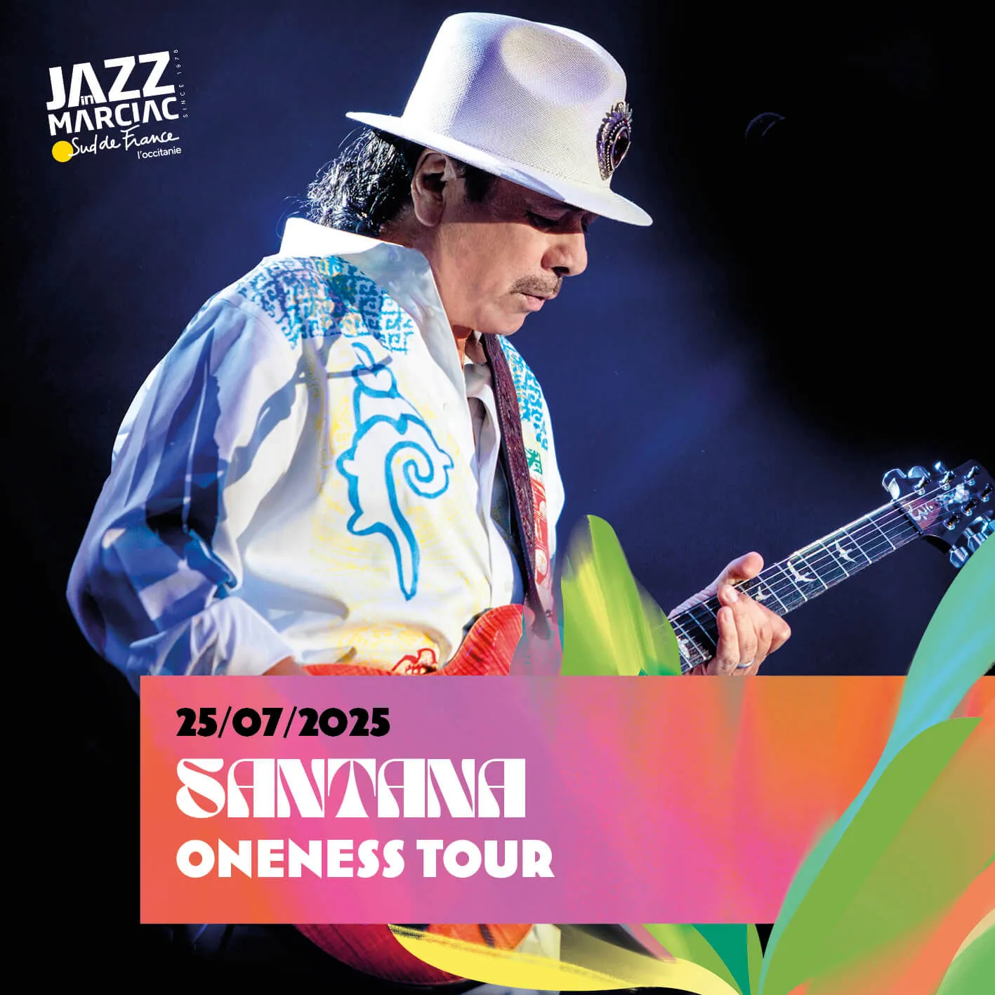 Jazz in Marciac 2025: Carlos Santana bajo el cielo del Gers (Francia)