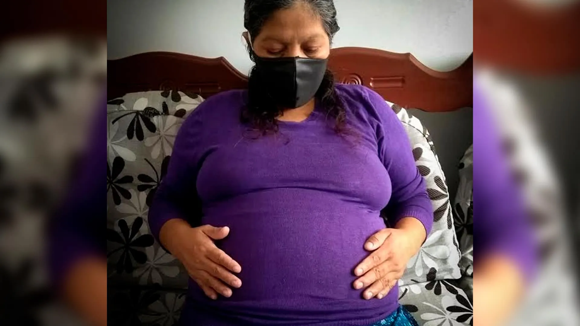 Gloria no necesita saber cómo esta ella, sino cómo está su bebé