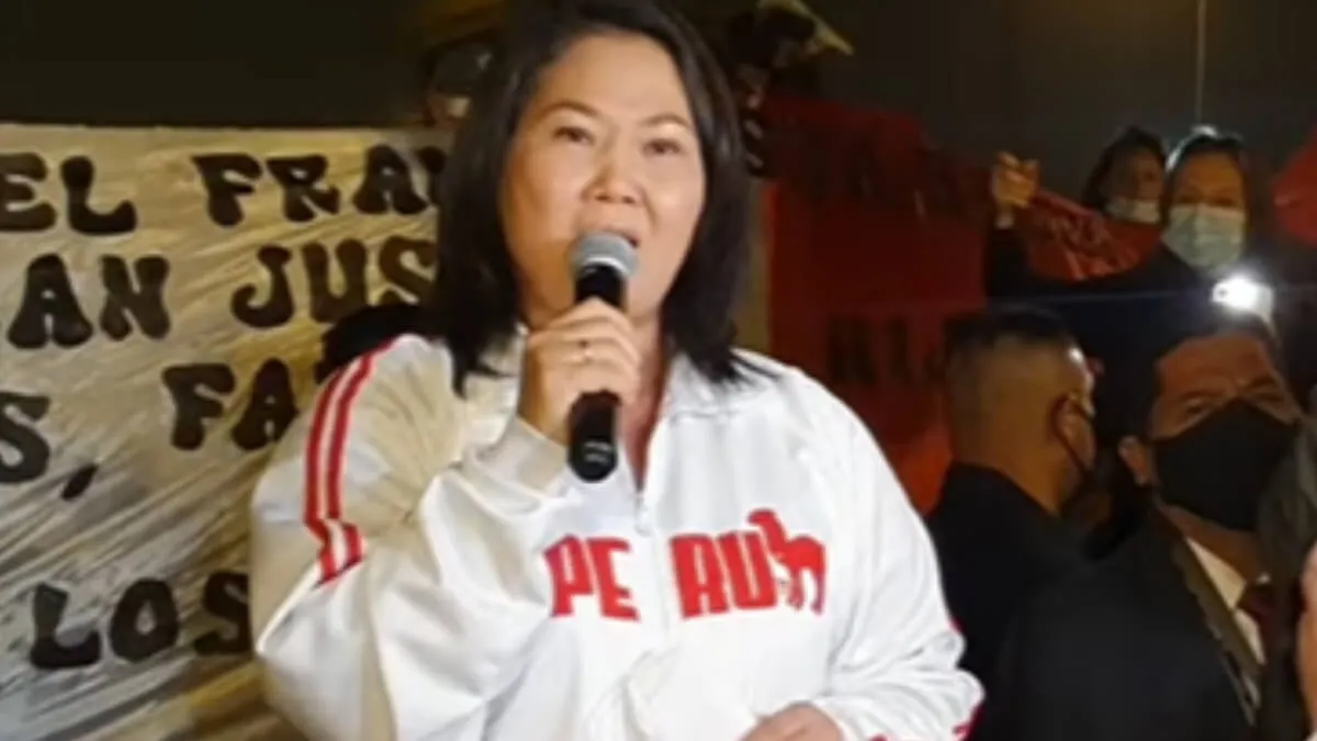 La Fujimori se pone la casaca de Castillo y dice que seguirá con pataleta