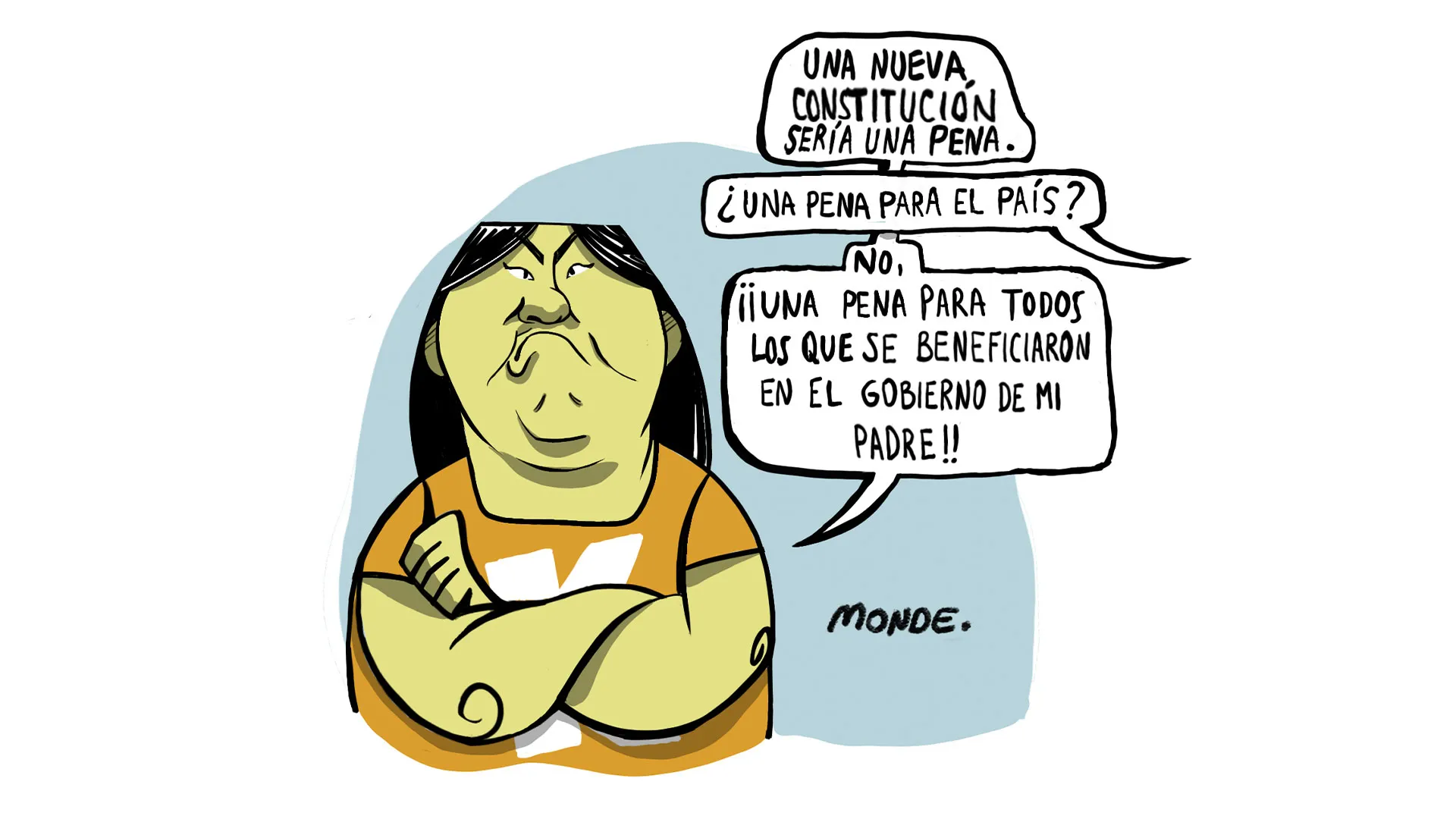 Una nueva Constitución sería una pena