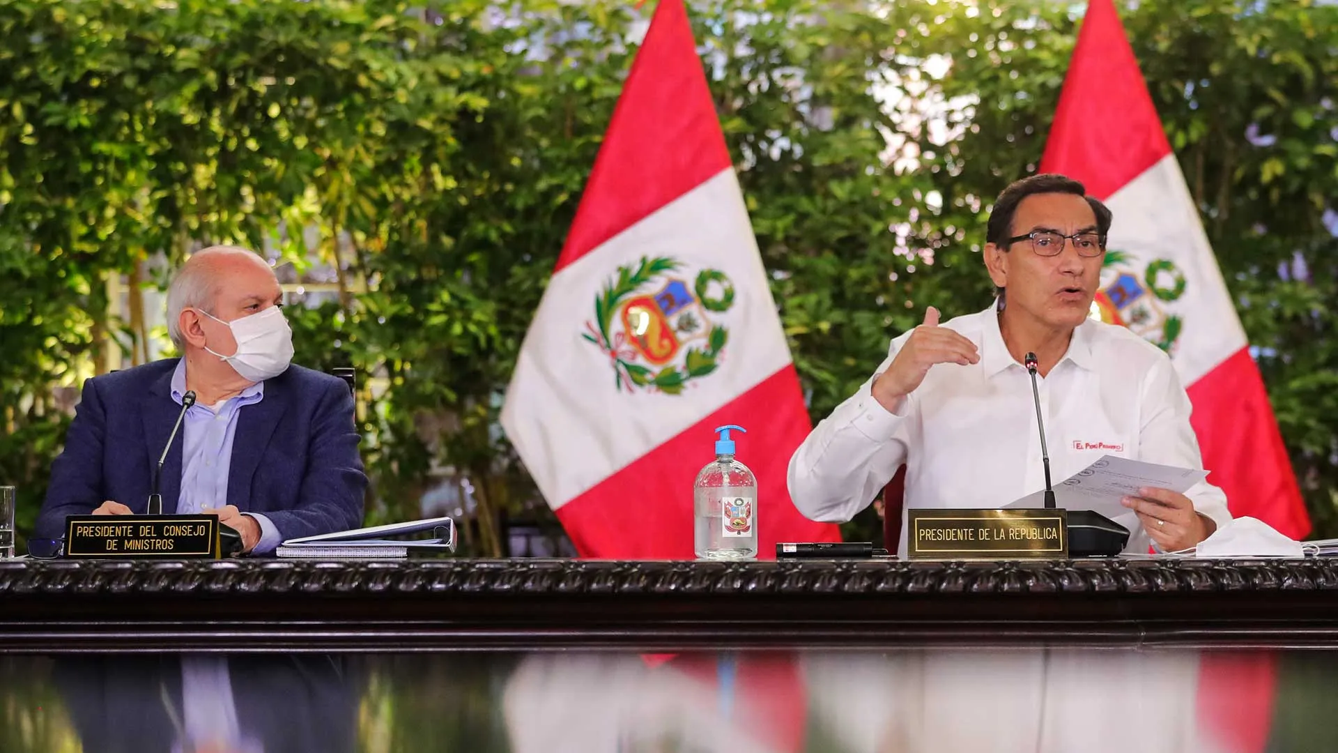 Vizcarra y su "pitbull" Cateriano
