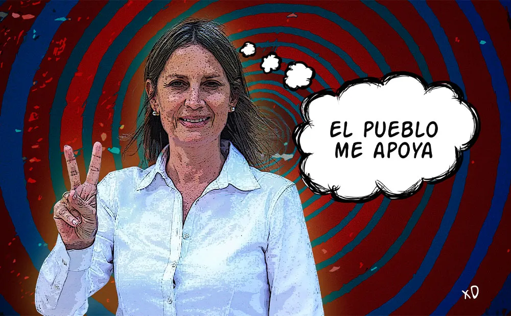 El pueblo me apoya